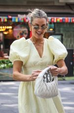 ASHLEY ROBERTS Leaves Her Heart FM Show in London 08/16/2024