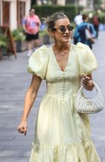 ASHLEY ROBERTS Leaves Her Heart FM Show in London 08/16/2024