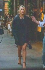 ASHLEY ROBETS Out for Dinner with Her Mum Peggy Lorraine 08/16/2024