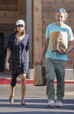 AUBREY PLAZA and Jeff Baena Out Shopping at Lazy Acres in Los Feliz 08/11/2024
