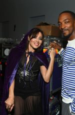 AUBREY PLAZA at Disney Entertainment Showcase at D23 Expo in Anaheim 08/09/2024