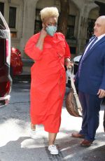 AUNJANUE ELLIS-TAYLOR Arrives at Tamron Hall Show in New York 08/27/2024