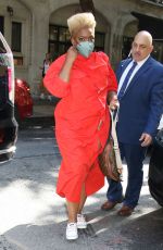AUNJANUE ELLIS-TAYLOR Arrives at Tamron Hall Show in New York 08/27/2024