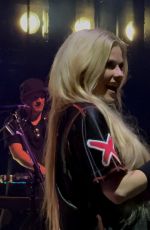 AVRIL LAVIGNE Performs at Her Greatest Hits Tour in New York 08/27/2024