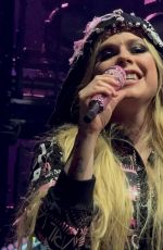 AVRIL LAVIGNE Performs at Her Greatest Hits Tour in New York 08/27/2024