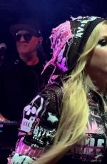 AVRIL LAVIGNE Performs at Her Greatest Hits Tour in New York 08/27/2024