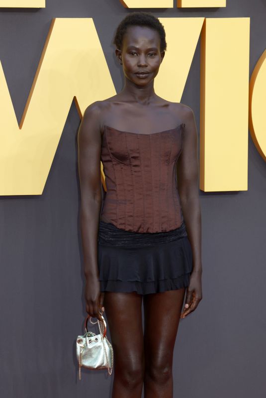 AWENG CHUOL at Blink Twice Premiere in London 08/19/2024