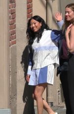 AWKWAFINA Arrives at Jimmy Kimmel Live! in Los Angeles 08/15/2024