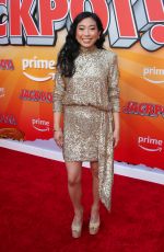 AWKWAFINA at Jackpot Premiere at TCL Chinese Theatre in Hollywood 08/13/2024