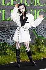BAMBIE THUG at Beetlejuice Beetlejuice Premiere in London 08/29/2024