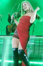 BECKY HILL Performs at a Concert in Scarborough 08/29/2024