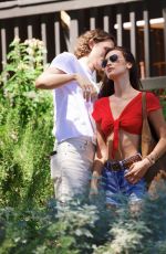 BELLA HADID Arrives at a Photoshoot in Los Angeles 08/21/2024