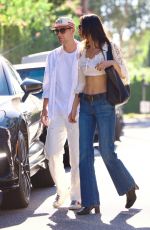 BELLA HADID Heading to a Business Meeting in West Hollywood 08/27/2024