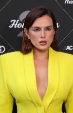 BELLA THORNE at HollyShorts Film Festival Opening Night Red Carpet in Hollywood 08/08/2024