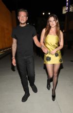 BELLA THORNE Night Out in Los Angeles 08/18/2024