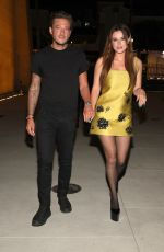 BELLA THORNE Night Out in Los Angeles 08/18/2024