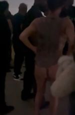 BIANCA CENSORI and Kanye West Party at a Private DJ Set in Los Angeles 08/12/2024