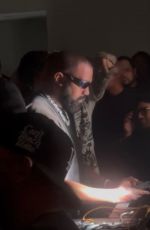 BIANCA CENSORI and Kanye West Party at a Private DJ Set in Los Angeles 08/12/2024