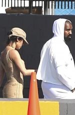 BIANCA CENSORI and Kanye West Visiting His New Massive Store 08/09/2024
