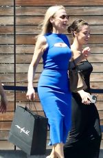 BIANCA CENSORI Shopping with Her Sisters and Mother at Maxfield and Vivienne Westwood on Melrose Ave in West Hollywood 08/16/2024