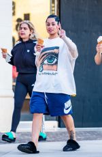 BLAC CHYNA Out for Ice Cream in Calabasas 08/09/2024