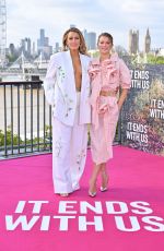 BLAKE LIVELY and ISABELA FERRER at It Ends With Us Photocall in London 08/08/2024