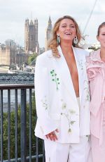 BLAKE LIVELY and ISABELA FERRER at It Ends With Us Photocall in London 08/08/2024