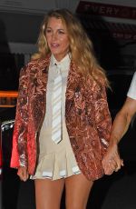 BLAKE LIVELY and Ryan Reynolds Night Out with ISABELA FERRER in London 08/08/2024