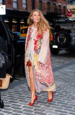 BLAKE LIVELY Arrives at a Press Conference Promoting Blake Brown Beauty Brand in New York 07/31/2024