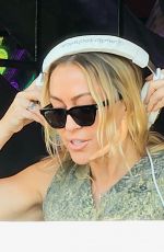 BRANDI CYRUS Performs Live DJ Set at Encore Beach Club in Las Vegas 08/10/2024