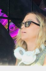 BRANDI CYRUS Performs Live DJ Set at Encore Beach Club in Las Vegas 08/10/2024