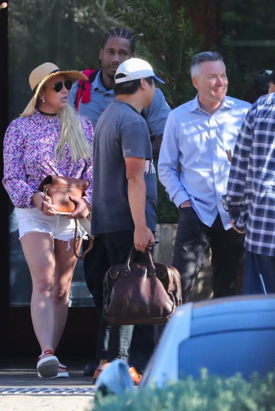 BRITNEY SPEARS at Soho House in Malibu 07/30/2024