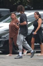 BRITTANY CATWRIGHT and SCHEANA SHAY Out in Studio City 08/01/2024