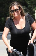 BRITTANY CATWRIGHT Out for Lunch with Her Mother and Son in Los Angeles 08/28/2024