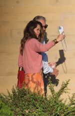 BROOKE BURKE and Scott Rigsby at a Dinner Date at Nobu 08/13/2024