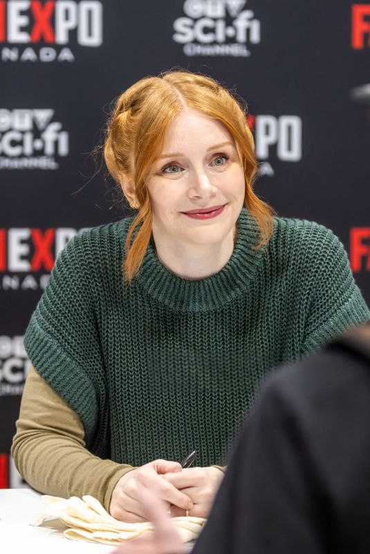 BRYCE DALLAS HOWARD at Fan Expo Canada in Toronto 08/23/2024