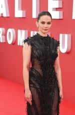 CAILEE SPAENY at Alien: Romulus Premiree at Cineworld Leicester Square in London 08/14/2024