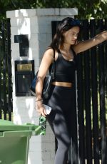 CAMILA MENDES Leaves Her Trainer