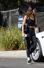 CAMILA MENDES Leaves Her Trainer