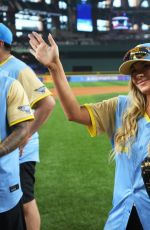 CAMILLE KOSTEK at MLB All-Star Celebrity Softball Game in Arlington 07/13/2024