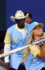 CAMILLE KOSTEK at MLB All-Star Celebrity Softball Game in Arlington 07/13/2024