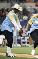 CAMILLE KOSTEK at MLB All-Star Celebrity Softball Game in Arlington 07/13/2024