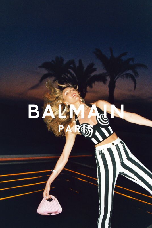 CANDICE SWANEPOEL for Balmain, August 2024