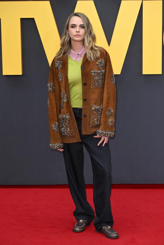 CARA DELEVINGNE at Blink Twice Premiere in London 08/19/2024