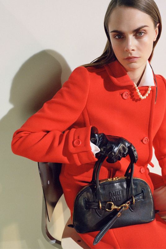 CARA DELEVINGNE for Miu Miu F/W 2024