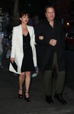 CARLA GUGINO Arrives at Blink Twice Screening at Metrograph in New York 08/21/2024