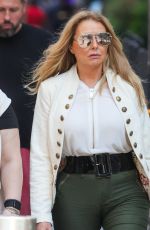 CAROL VORDERMAN Out at Leicester Square with a Friend 08/02/2024