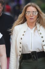 CAROL VORDERMAN Out at Leicester Square with a Friend 08/02/2024