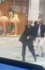 CATE BLANCHETT and Andrew Upton Out Hailing a Taxi in London 08/14/2024