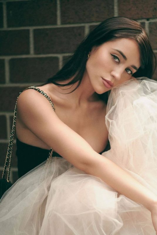 CAYLEE COWAN at a Photoshoot, August 2024